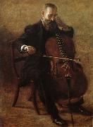 Thomas Eakins Play the Cello France oil painting artist